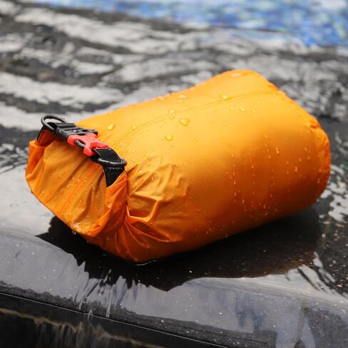 Desoto Waterproof Dry Bag, Roll Top Lightweight Dry Storage Bag Backpack with Emergency Whistle for Travel orange (3L) in Saudi Arabia