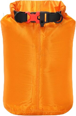 Desoto Waterproof Dry Bag, Roll Top Lightweight Dry Storage Bag Backpack with Emergency Whistle for Travel orange (3L) in Saudi Arabia