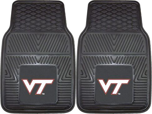 FANMATS - 8766 NCAA Virginia Tech Hokies Vinyl Heavy Duty Car Mat 18"x27" in Saudi Arabia