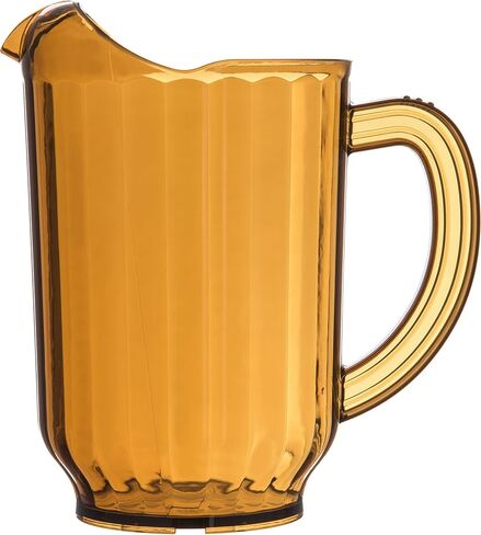 Carlisle FoodService Products Versapour Clear Pitcher Tall Pitcher for Restaurants, Catering, Kitchens, Plastic, 60 Ounces, Clear in Saudi Arabia