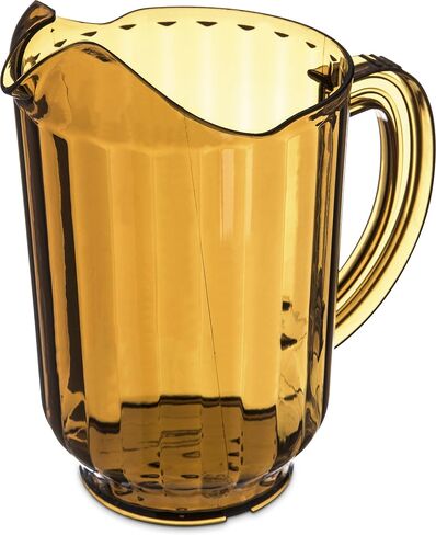 Carlisle FoodService Products Versapour Clear Pitcher Tall Pitcher for Restaurants, Catering, Kitchens, Plastic, 60 Ounces, Clear in Saudi Arabia