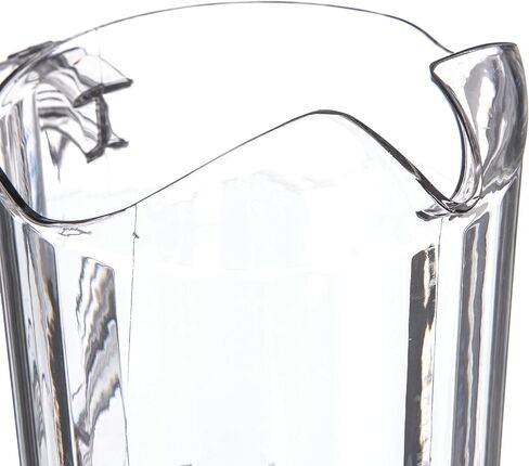 منتجات Carlisle FoodService Products Versapour Clear Pitcher طويل القامة للمطاعم والمطاعم والمطابخ والبلاستيك، 60 أونصة، شفاف in Saudi Arabia