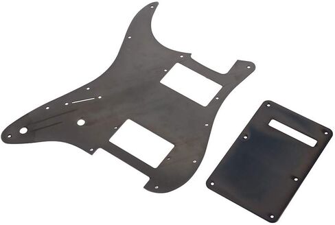 Pickguard, RiToEasysports Guitars Copper Pickguard & Back Plate Cavity Cover for ST Guitar Pickguard Stratocaster Double Humbuckers in Saudi Arabia