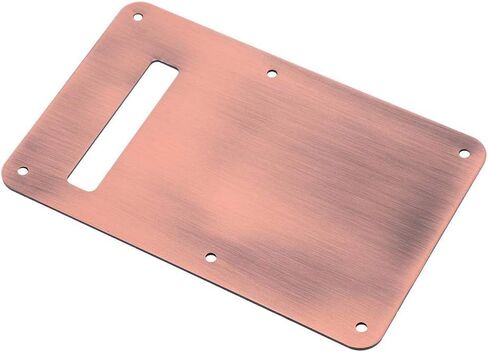 Pickguard, RiToEasysports Guitars Copper Pickguard & Back Plate Cavity Cover for ST Guitar Pickguard Stratocaster Double Humbuckers in Saudi Arabia