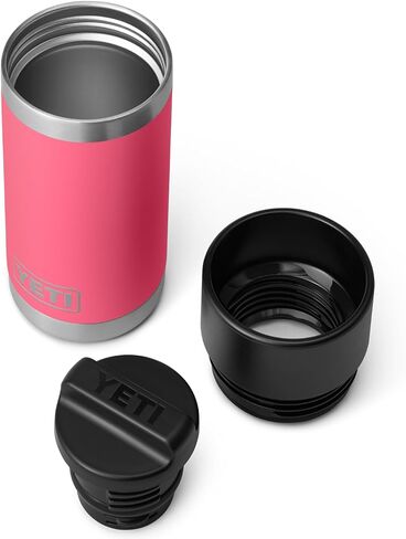 YETI Rambler 12 oz Bottle, Stainless Steel, Vacuum Insulated, with Hot Shot Cap in Saudi Arabia