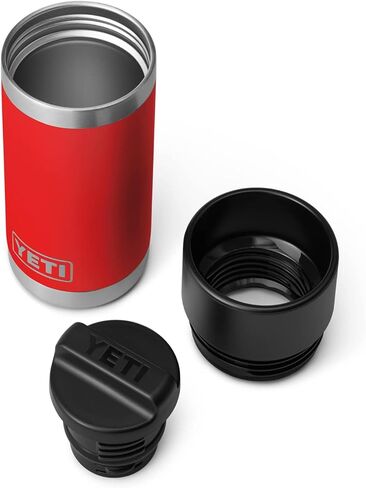 YETI Rambler 12 oz Bottle, Stainless Steel, Vacuum Insulated, with Hot Shot Cap in Saudi Arabia