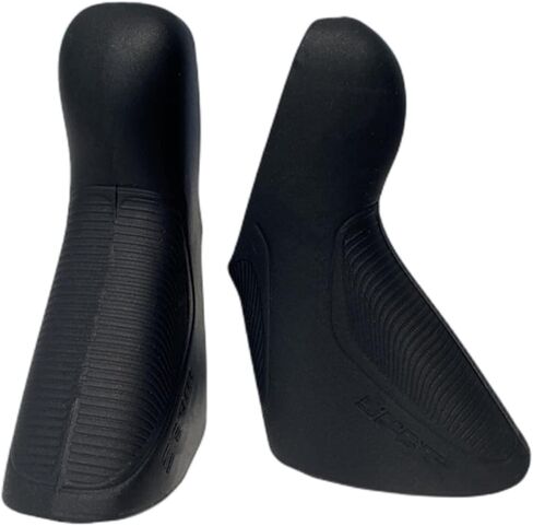 أغطية غطاء محرك السيارة لـ Sram 11/12S Red Force ETAP ASX أغطية فرامل الطريق من السيليكون لمقود الدراجة، زوج واحد أسود in Kuwait