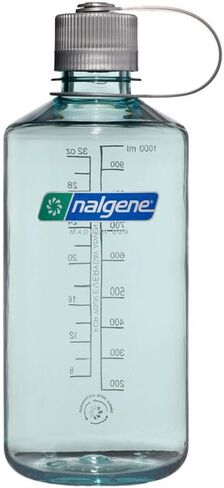 زجاجة مياه Nalgene Sustain Tritan خالية من مادة BPA مصنوعة من مواد مشتقة من 50% من النفايات البلاستيكية، 16 أونصة، فم ضيق in Saudi Arabia
