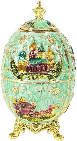 علبة موزع أعواد الأسنان التلقائية الرجعية المنبثقة حامل أعواد الأسنان منظم تخزين حاوية الديكور للمطبخ ديكور المنزل (قلعة متعددة الألوان) in Kuwait