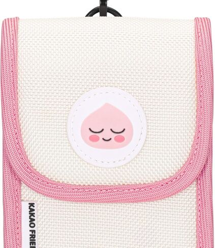 KAKAO FRIENDS GOLF Basic Solid Rangefinder Case, with Carabiner Clip (Apeach) in Saudi Arabia