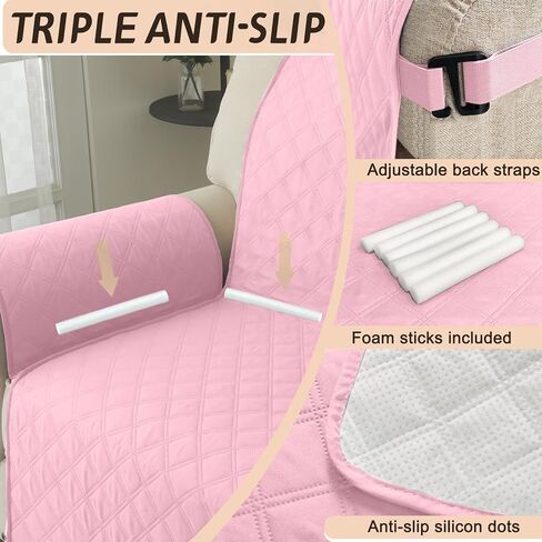 Arfntevss أغطية الأريكة المقسمة على شكل حرف L مجموعة غطاء أريكة مقاوم للماء مجموعة غطاء مبطن عالمي 5 قطع على شكل حرف U غطاء أريكة غير قابل للانزلاق حامي أثاث غرفة المعيشة (رمادي فاتح، كبير) in Kuwait