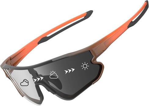 ATTCL Photochromic Sports Sunglasses for Men Women Running Baseball Golf Cycling Glasses UV Protection in Saudi Arabia