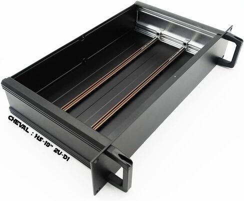 صندوق Cheval مصنوع من الألومنيوم بالكامل متعدد الأغراض، حامل إلكتروني، 19 بوصة، مبدد حراري من الألومنيوم 2U-D1 (حجم الخزانة: العرض 425 × الارتفاع 84 × 245 مم.) حزمة مسطحة مع زوج واحد من قضيب التثبيت من الألومنيوم. in Kuwait