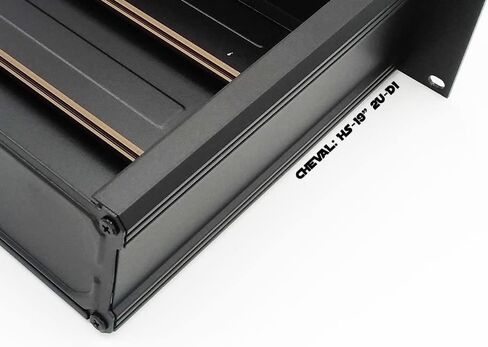 صندوق Cheval مصنوع من الألومنيوم بالكامل متعدد الأغراض، حامل إلكتروني، 19 بوصة، مبدد حراري من الألومنيوم 2U-D1 (حجم الخزانة: العرض 425 × الارتفاع 84 × 245 مم.) حزمة مسطحة مع زوج واحد من قضيب التثبيت من الألومنيوم. in Kuwait