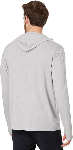tasc Performance Carrollton L/S Hoodie Silver LG in Saudi Arabia