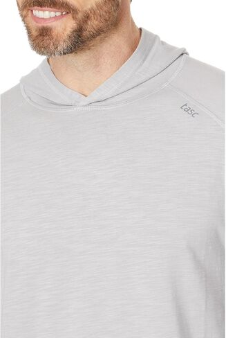 tasc Performance Carrollton L/S Hoodie Silver LG in Saudi Arabia