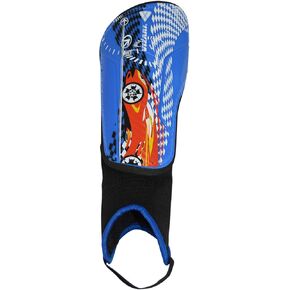 Vizari Racer Soccer Shin Guards for Youth Boys & Adult Men | Premium Protection on The Field with Foam Padded Youth Shin Guards Soccer | Adjustable Strapped Soccer Shin Guards Kids for Secure Fit