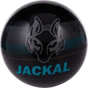 On The Ball Bowling Motiv Jackal Pixel Spare Bowling Ball - Black/Aqua 14lbs
