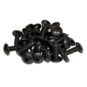 RackGold® M6 Rack Screws 25 Pack - USA Made