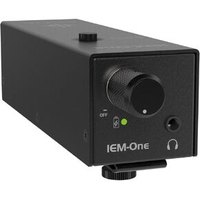 Coda Music Tech Personal in-Ear Monitor System - Ultra-Compact Headphone Amplifier with XLR and TRS Input - Mono, Dual Mono and Stereo Mix Panning - Sturdy Housing with Belt Clip