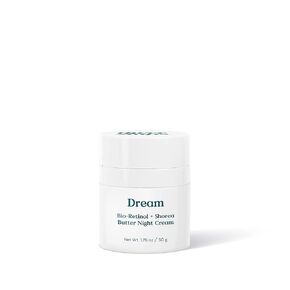 Three Ships Dream Bio-Retinol + Shorea Butter Night Cream – Vegan Night Moisturizer Face Cream Hydrates & Repairs Skin – Anti-Aging Bio-Retinol Cream for All Skin Types, 50g