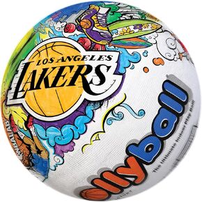 Ollyball Los Angeles Lakers NBA Team Edition - Patented Award Winning Colorable Indoor Play Ball