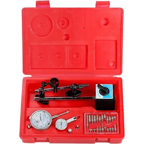 All Industrial 51908 | Dial Indicator Test Indicator Magnetic Base & Point Set Inspection Set
