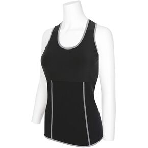 Women's Sauna Sweat Suit Paneled Tank Top for Exercise and Heat Training, Neoprene