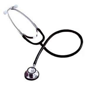 McKesson 01-670BKGM Entrust Performance Dual-Head Stethoscope, Black