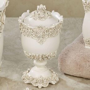 Touch of Class Victoria Rose Covered Jar Covered Jar