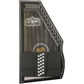 Autoharp by Oscar Schmidt OS73CE 1930's Reissue 21 Chord 36-String Acoustic/Electric Auto Harp with Pickup - Satin Black
