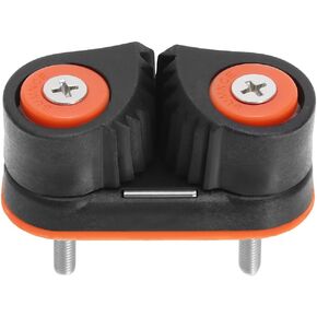 Marine Cam Grommets Ball Bearing Rope Grippers Quick Entry for Marine Pilates Equipment for Wire Diameter 3mm-12mm Black Orange
