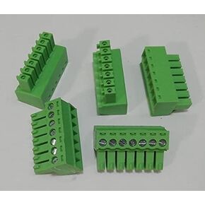 New for 5Pcs 7 Pin - 3.5mm Pluggable Quick Connector - Terminal Block - Phoenix Plug, 300V 8A in Saudi Arabia