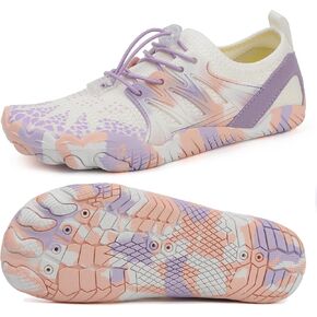 Water Shoes for Women Mens Barefoot Shoes Quick Dry Swim Shoes Beach Shoes Women's Water Shoes Adult Non-Slip Sports Aqua Shoes for Beach River Pool Lake Hiking Kayaking Surfing Diving Walking