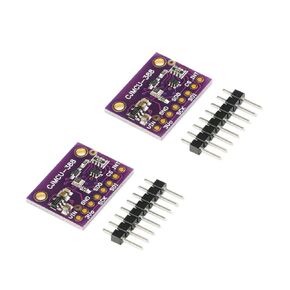 2Pcs BMP388 Digital Temperature Detector Module Atmospheric Air Pressure Sensor Module 24Bit CJMCU-388 Low Noise Pressure Sensor I2C SPI for DIY Smart Home