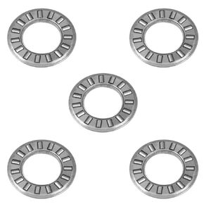 Othmro Thrust Needle Roller Bearings,5Pcs NTA815 F1 Two Way Bearing Bearing Steel Industrial Needle Bearings 1/2x15/16x5/64in Needle Roller Bearings Cage Thrust Assembly with High Dynamic Loads