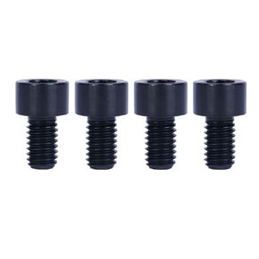 4PCS Titanium Bolt Ti Screw M6x10 16 18 20 25 30 35mm Column Allen Hex Bolt (Green, M6x20mm)