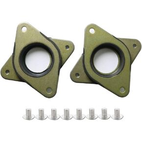 2 قطعة NEMA 17 محرك متدرج مخمدات الاهتزاز ممتص الصدمات مع 8 قطعة M3*5 براغي تثبيت للطابعة ثلاثية الأبعاد Creality CR-10، CR-10S، Ender 3 in Kuwait