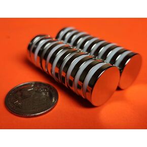 Super Strong 20 Neodymium Magnets 3/4 in X 1/8 in Permanent Magnet disc, The World’s Strongest & Most Powerful Rare Earth Magnets