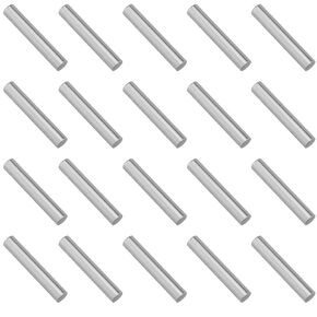 5 x 30mm Dowel FMHXG 20PCS 5 mm x 30 mm 304 Stainless Steel Cylindrical Pin Locating Dowel Wood Bunk Bed Dowel Pins Shelf Support Pin