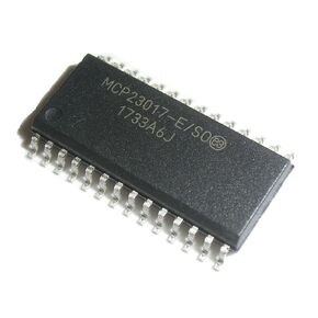 حزمة من 5 شرائح دوائر متكاملة MCP23017-E/SO MCP23017T-E/SO MCP23017 SOP-28