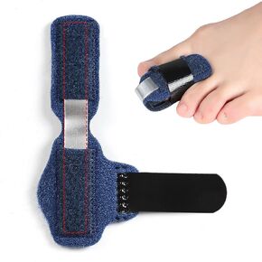 Toe Splint, Hammer Toe Straightener, Fracture Recovery Ergonomic Breathable Claw Toe Fixation Corrector Strap, for Hammer Toe, Bent Toe, Claw Toe, Crooked Toe, M