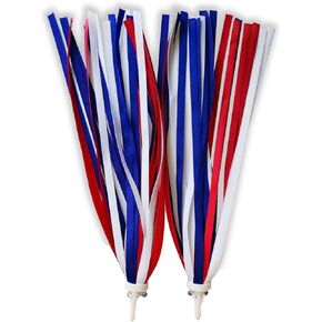 4th of July Patriotic Kids Bicycle Ribbon Streamer Bicycle Handle Bar Streamer Independence Day Bike Decorative