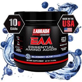 Pro Series EAA Maximum Potency Complete Essential Amino Acid Hydrating Formula with 10g BCAAs 7g BCAAs & 270mg Hydrating Elecrolytes Recovery and Performance (Blueberry Blast)