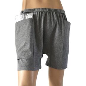 Shorts for Nephrostomy Bag, Catheter Leg Bag Holder Support Underwear for Drainage Bag Ostomy Care Clothes