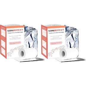 Flexible Unna Boot Fabric Bandages with Zinc and Calamine, First Aid Kit Emergency Supplies, Ankle Compression Bandage Wrap, Wound Care Supplies, 3 Inch x 30 Feet