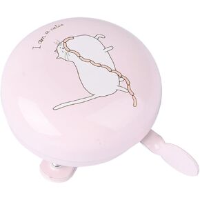 Bicycle Bell Bicycle Bell Mini Accessories Kids Bike Bell Scooter for Girls Scooter Bell Unicorn Printed Scooter Accessories Kitten Printed Scooter Bell Old Fashioned Child Pink