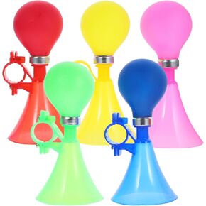 BESPORTBLE 5pcs Bike Horn for Adults Decked Accessories Bicycle Horn Plastic Road Cycling Bell Professional Bike Bells Handlebar Bell Air Horn Trumpet Bicycle Bell Portable Decorate Child