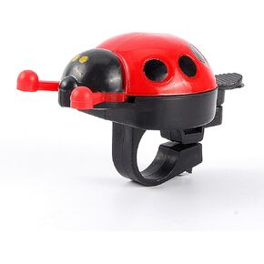 Bike Bell Ladybug, Kids Bike Bell Children Cycling Equipment As Gifts for Kids and Outdoor Fun Red
