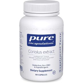 Pure Encapsulations Coriolus Extract | Promotes White Blood Cell Function* | 60 Capsules